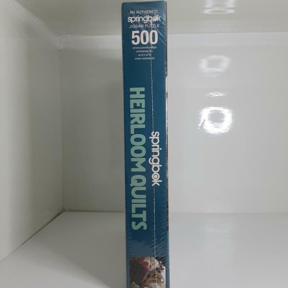 Springbok Puzzle Heirloom Quilts 500 Pieces New - Picture 2 of 2